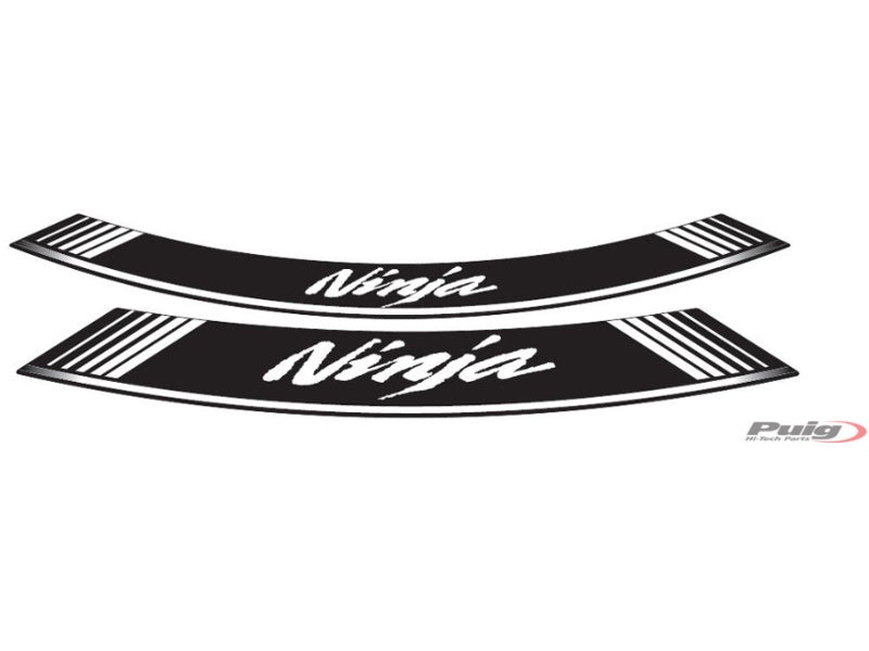 Wheel Rim Stickers - White