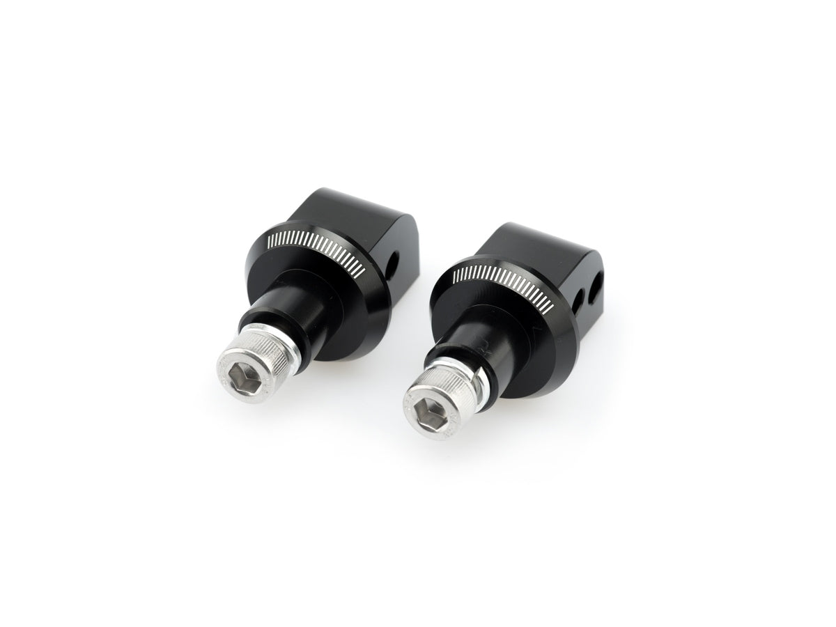 Puig Pillion Footpeg Adaptors (Black)