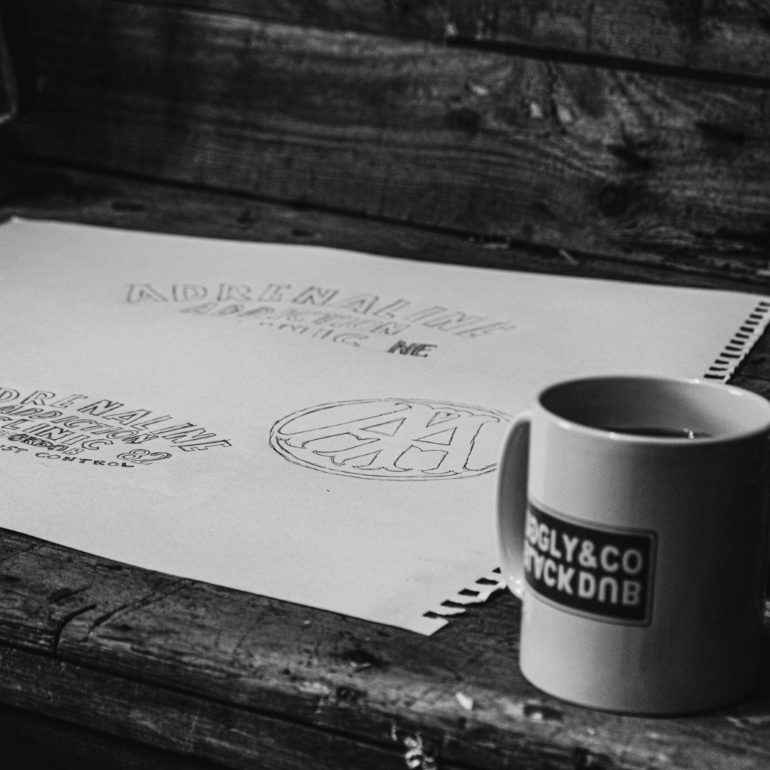 BD x UG Black Mug by Uggly & Co