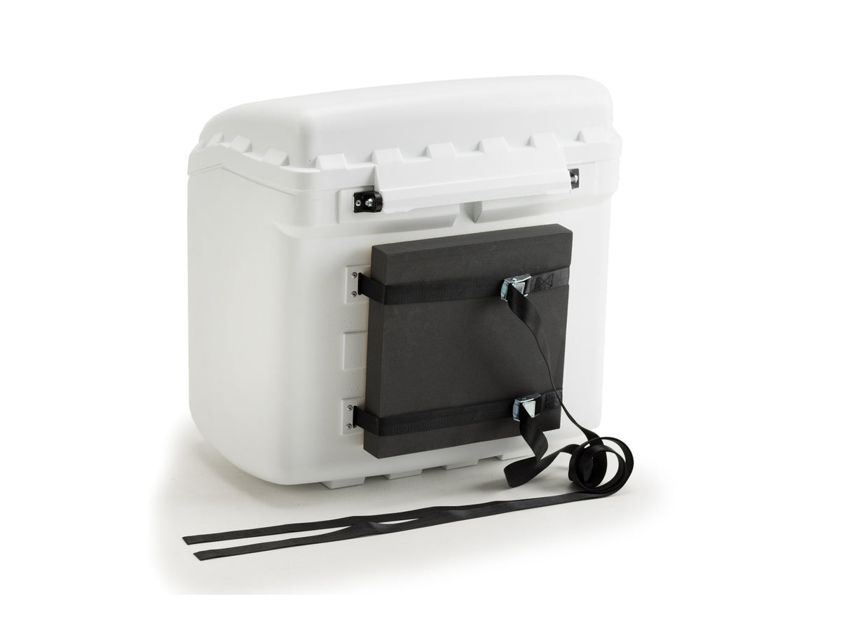 Maxi Top Box With Latch And Straps - White