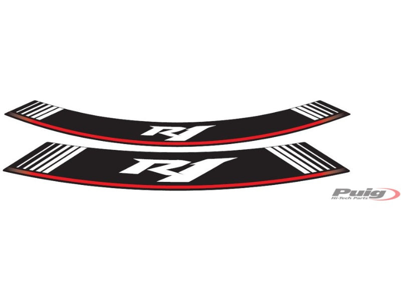 Wheel Rim Stickers - Silver