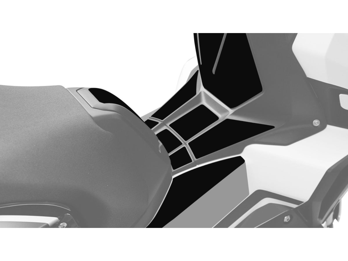 Puig Scooter Anti Scratch Tank Pad Set (Black)
