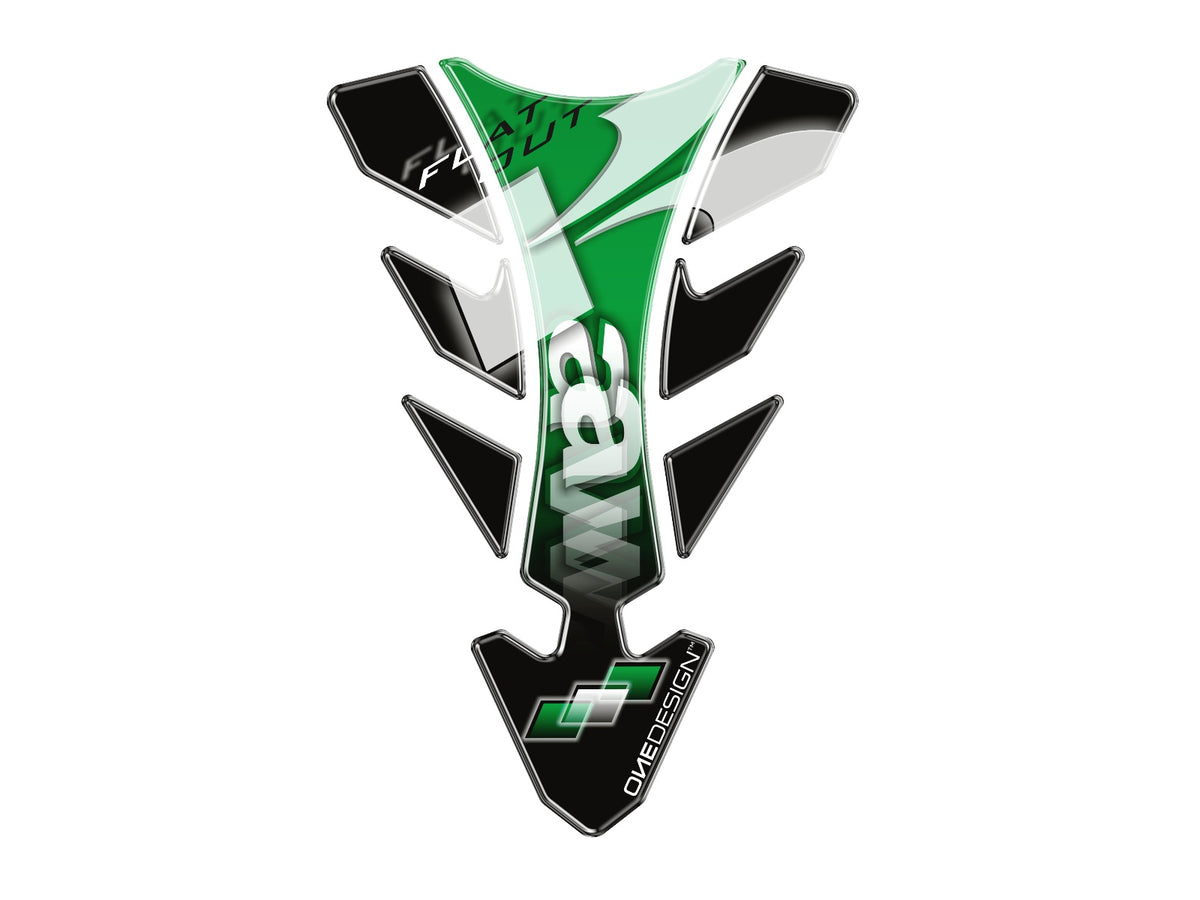 Kawasaki Tank Pad - Green