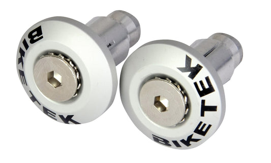 Bike It 'Flush Fit' Silver 13mm & 18mm Bar Ends