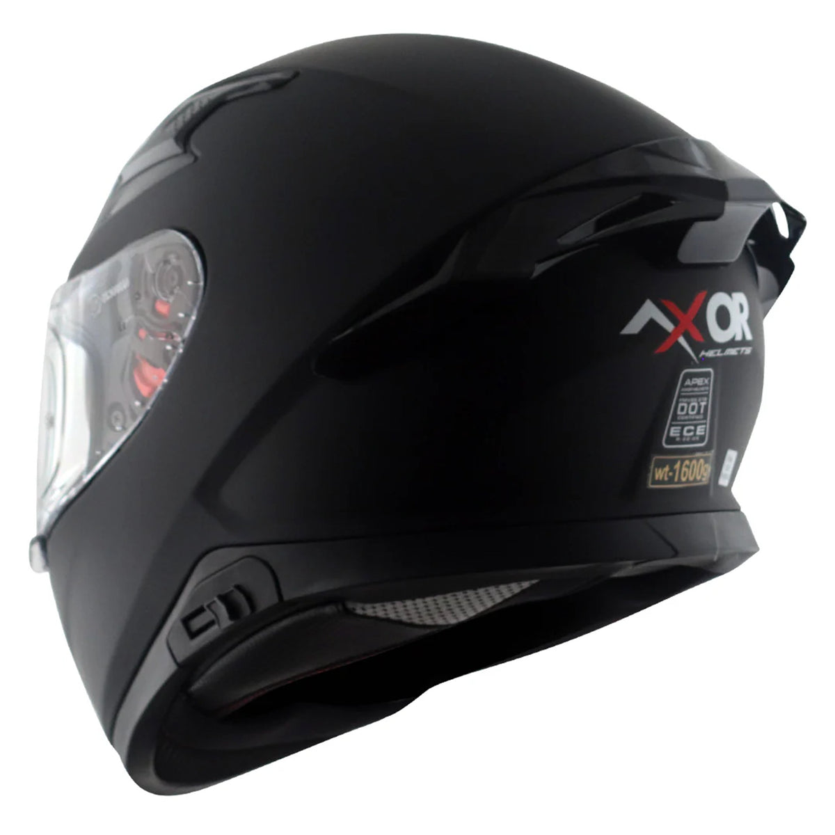 Axor Helmet Apex Full Face ECE 22.05 - Matt Black