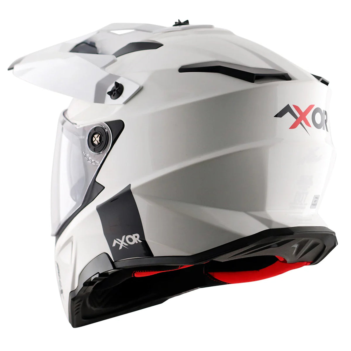 Axor X-Cross Adventure Helmet - Gloss White