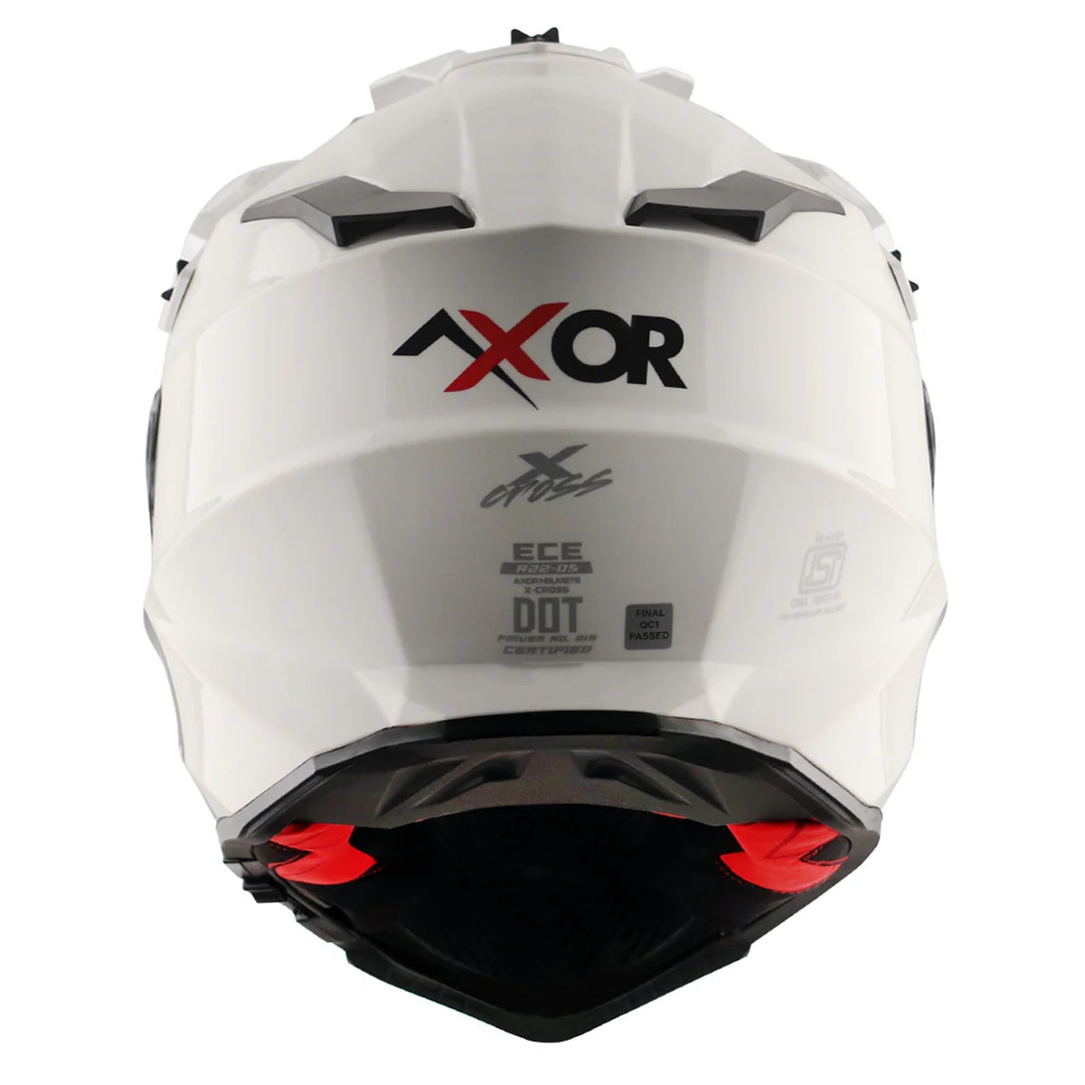 Axor X-Cross Adventure Helmet - Gloss White