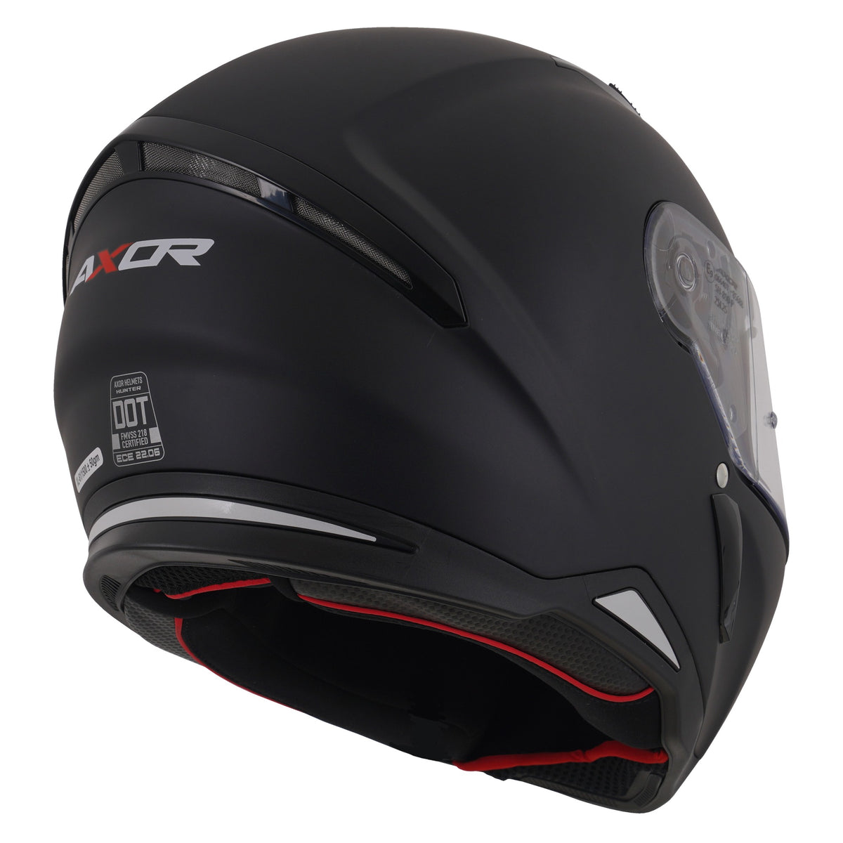 Axor SH890 Hunter Full Face Helmet - Black Matt