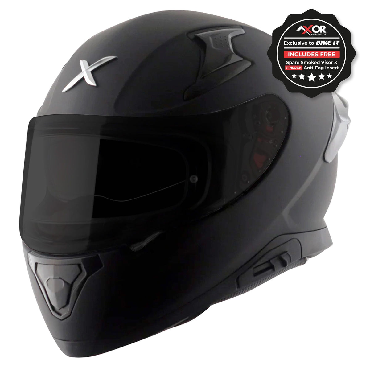 Axor Apex Full Face Helmet - Matt Black