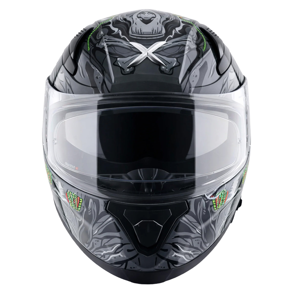 Axor Apex Full Face Helmet - Ascetic Stone Black Grey Gloss