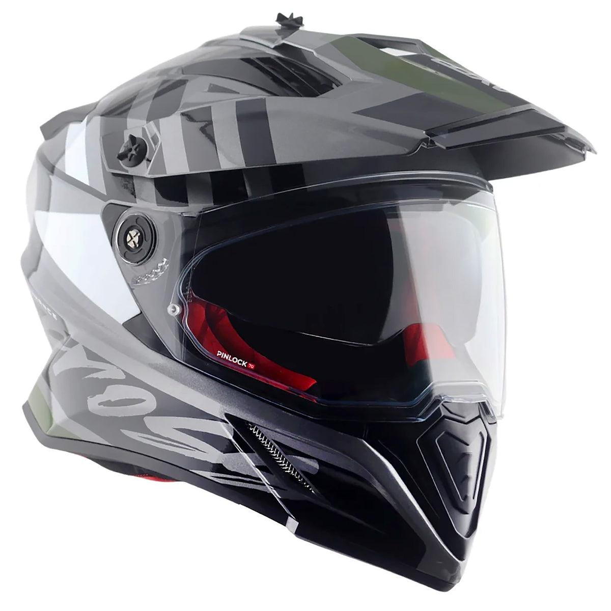 Axor X-Cross Adventure Helmet - Orbit Athena Grey Black Gloss