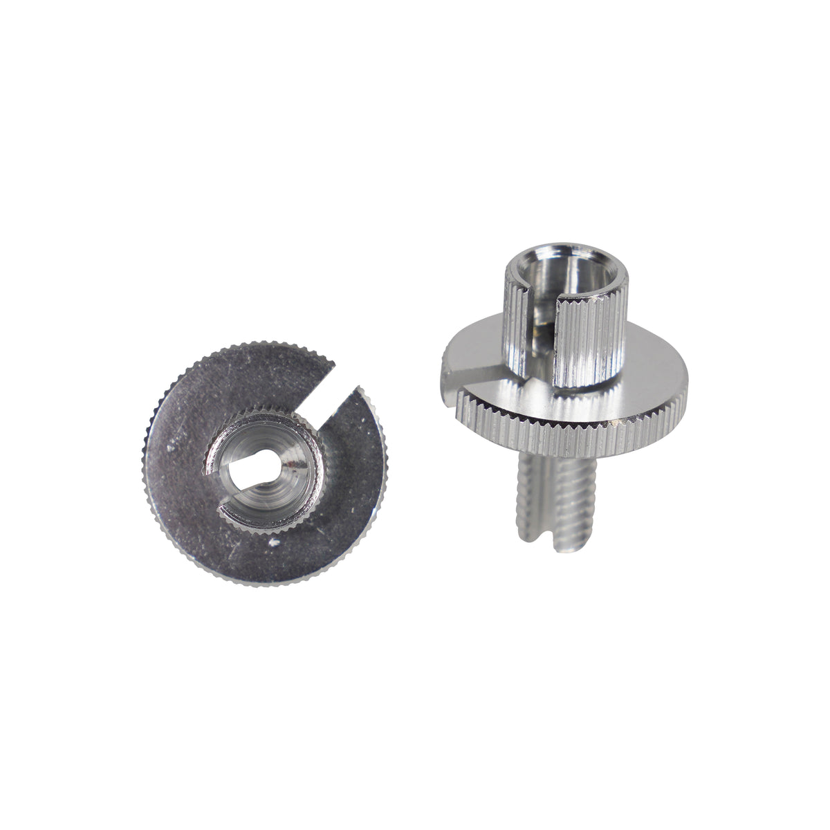 Bike It Cable Adjuster Standard Type Chrome 8mm Thread - Pair
