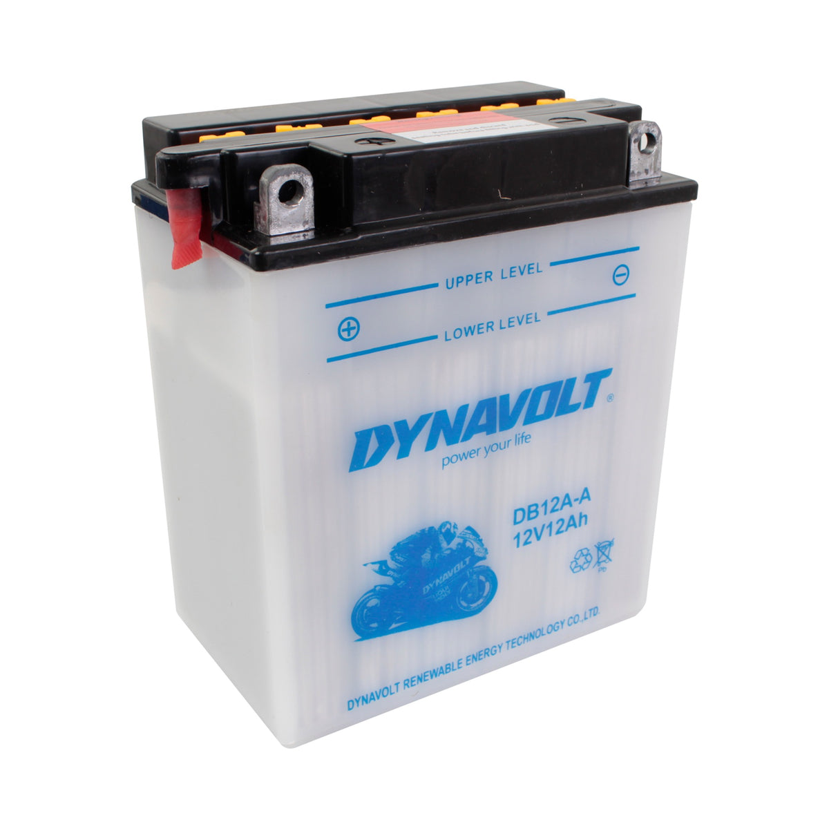 Dynavolt CB12AA High Performance Battery With Acid Pack