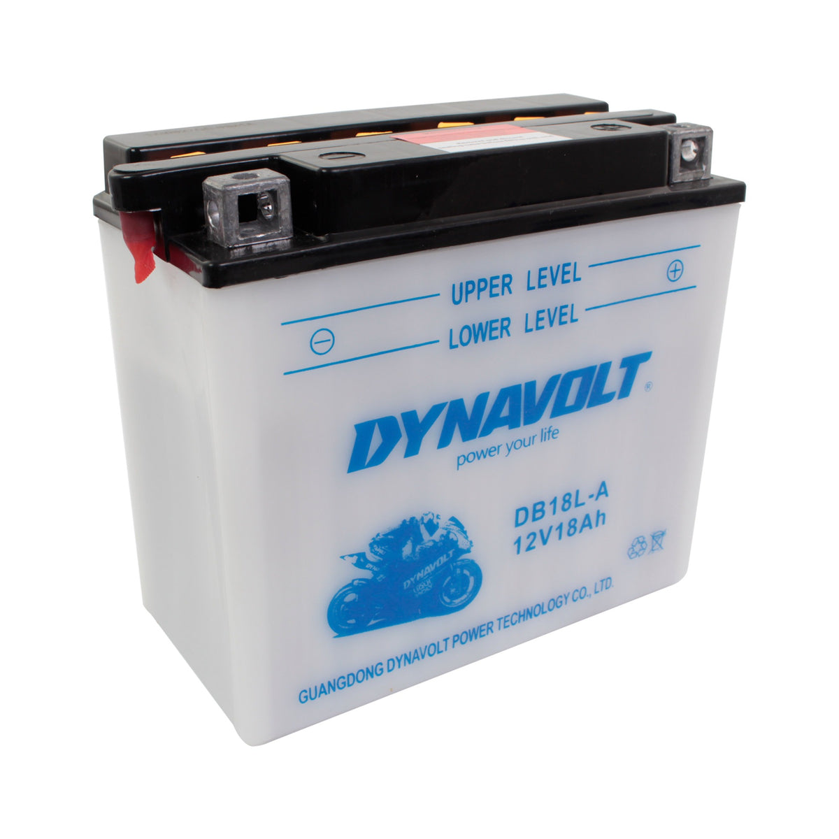 Dynavolt CB18LA2 High Performance Battery With Acid Pack