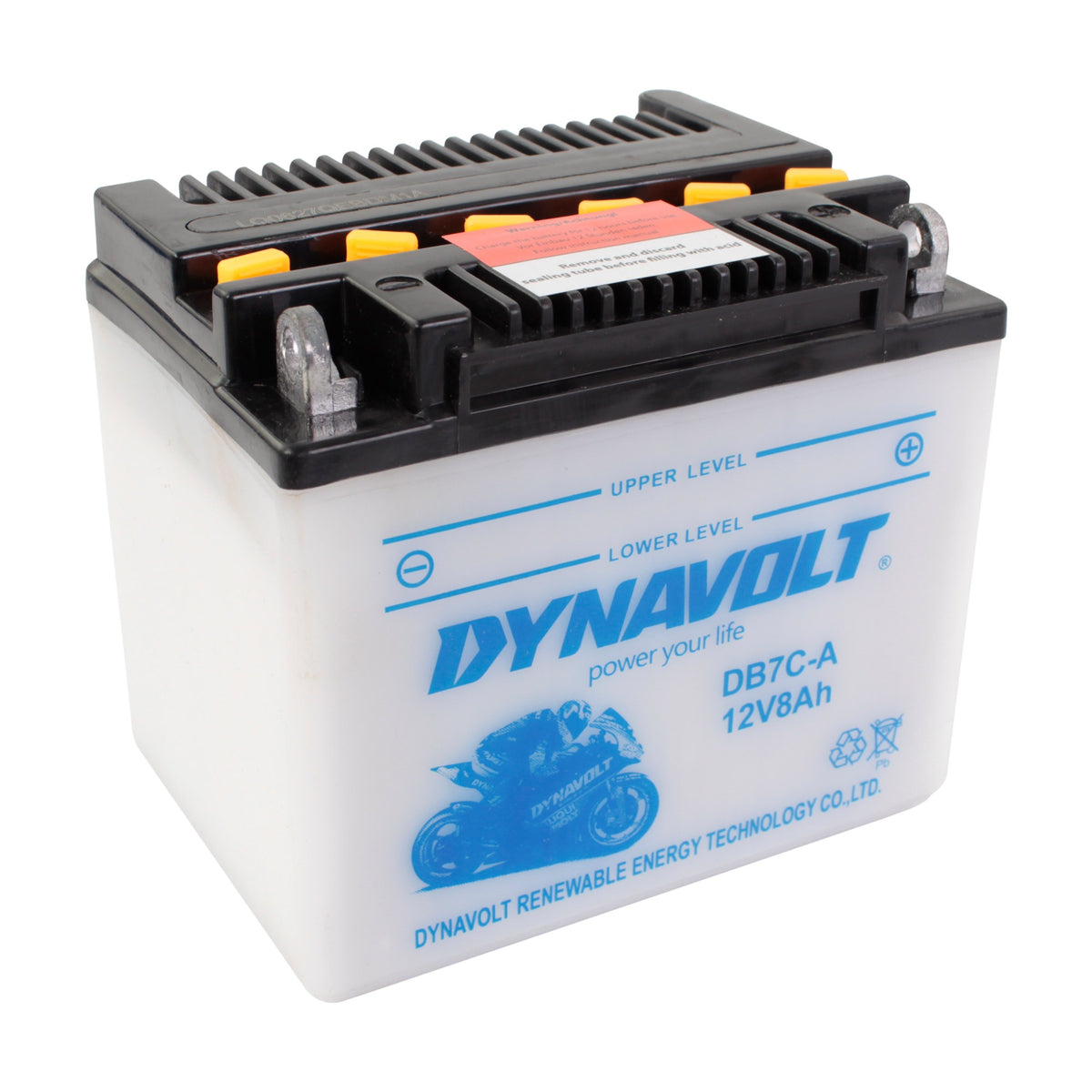Dynavolt CB7CA High Performance Battery With Acid Pack