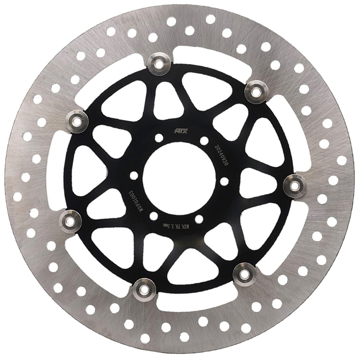 MTX Performance Brake Disc Front Floating Round Honda MD1014 #01003