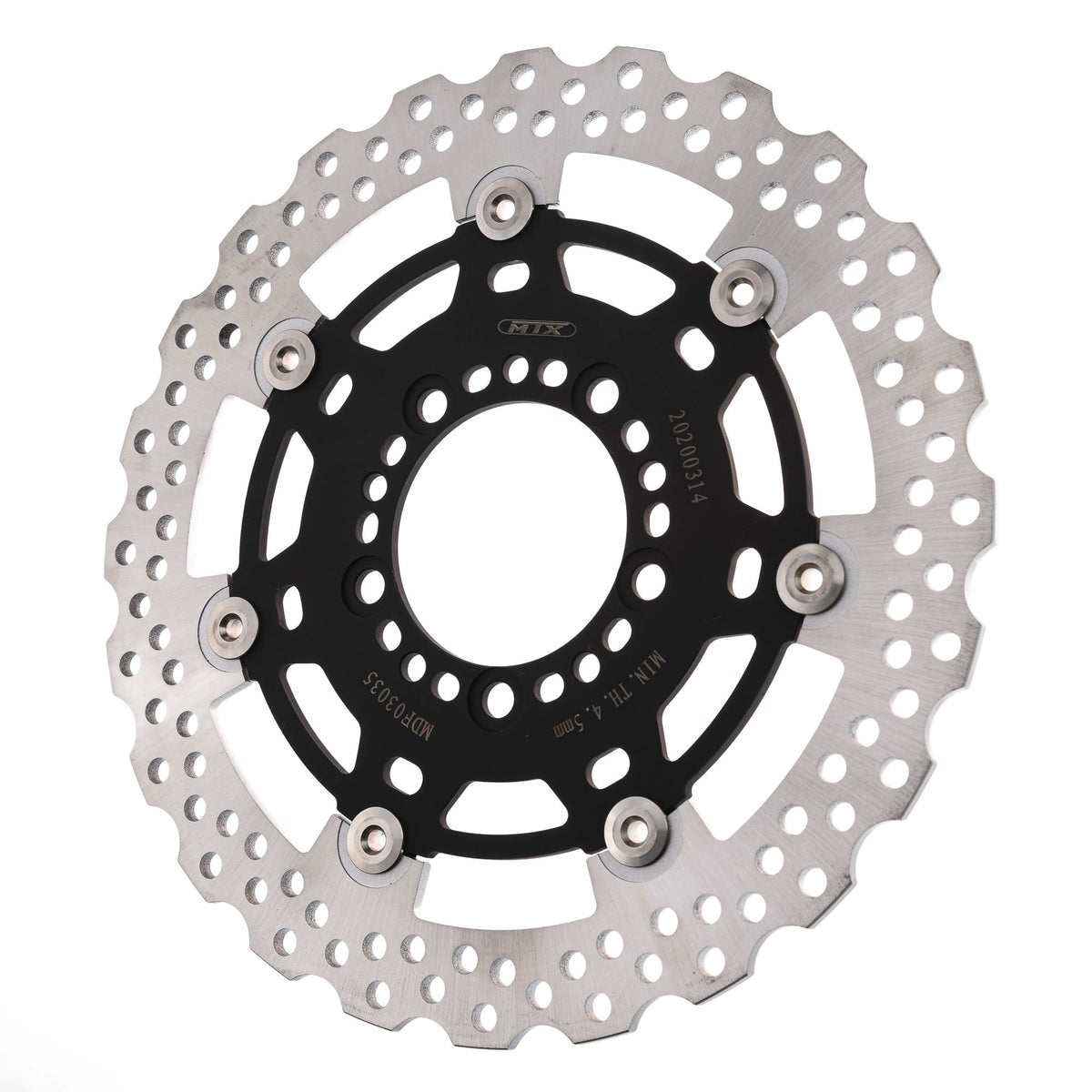 MTX Performance Brake Disc Front Floating Wavy Kawasaki MD4152 #03035