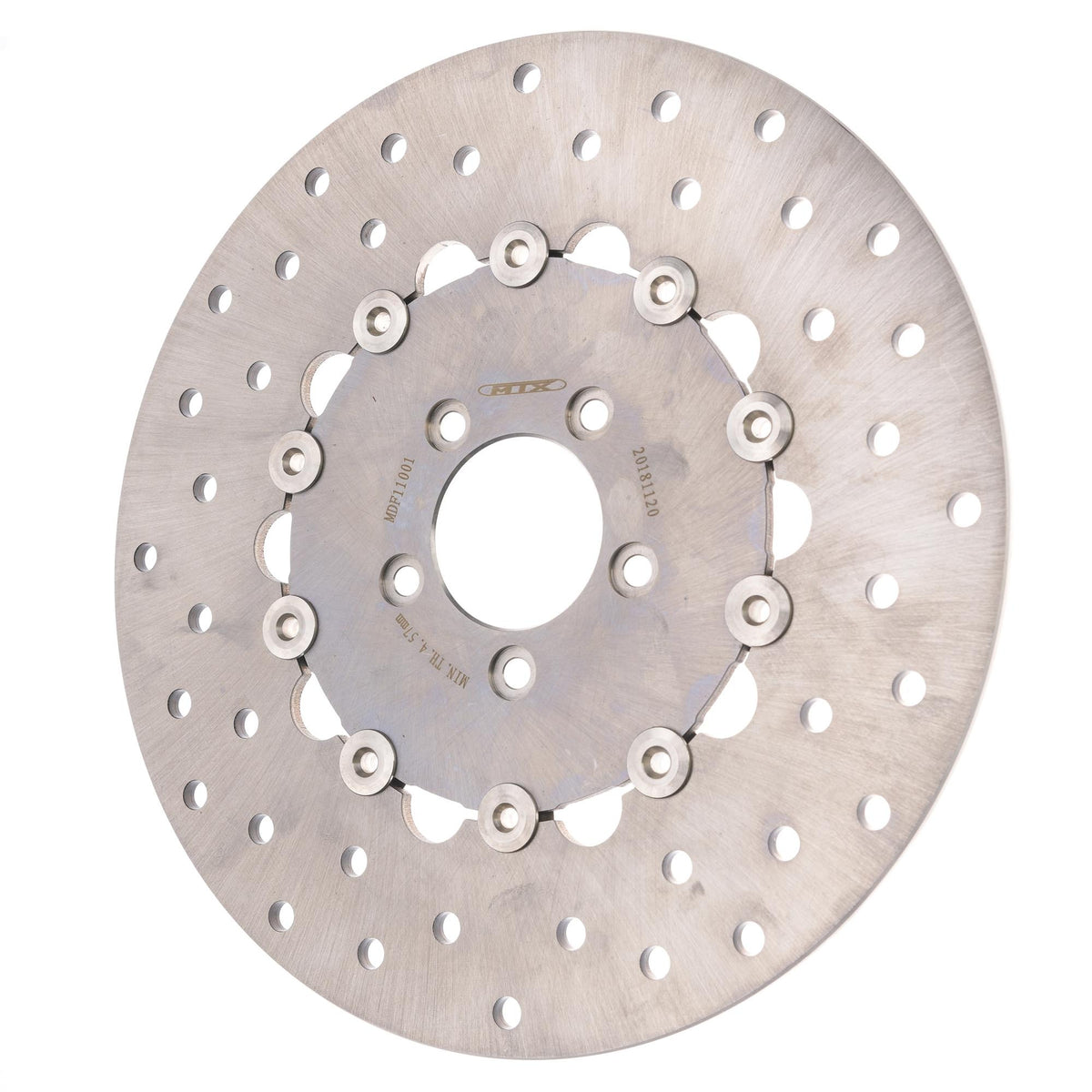 MTX Performance Brake Disc Front Floating Round Harley Davidson MD518 #11001