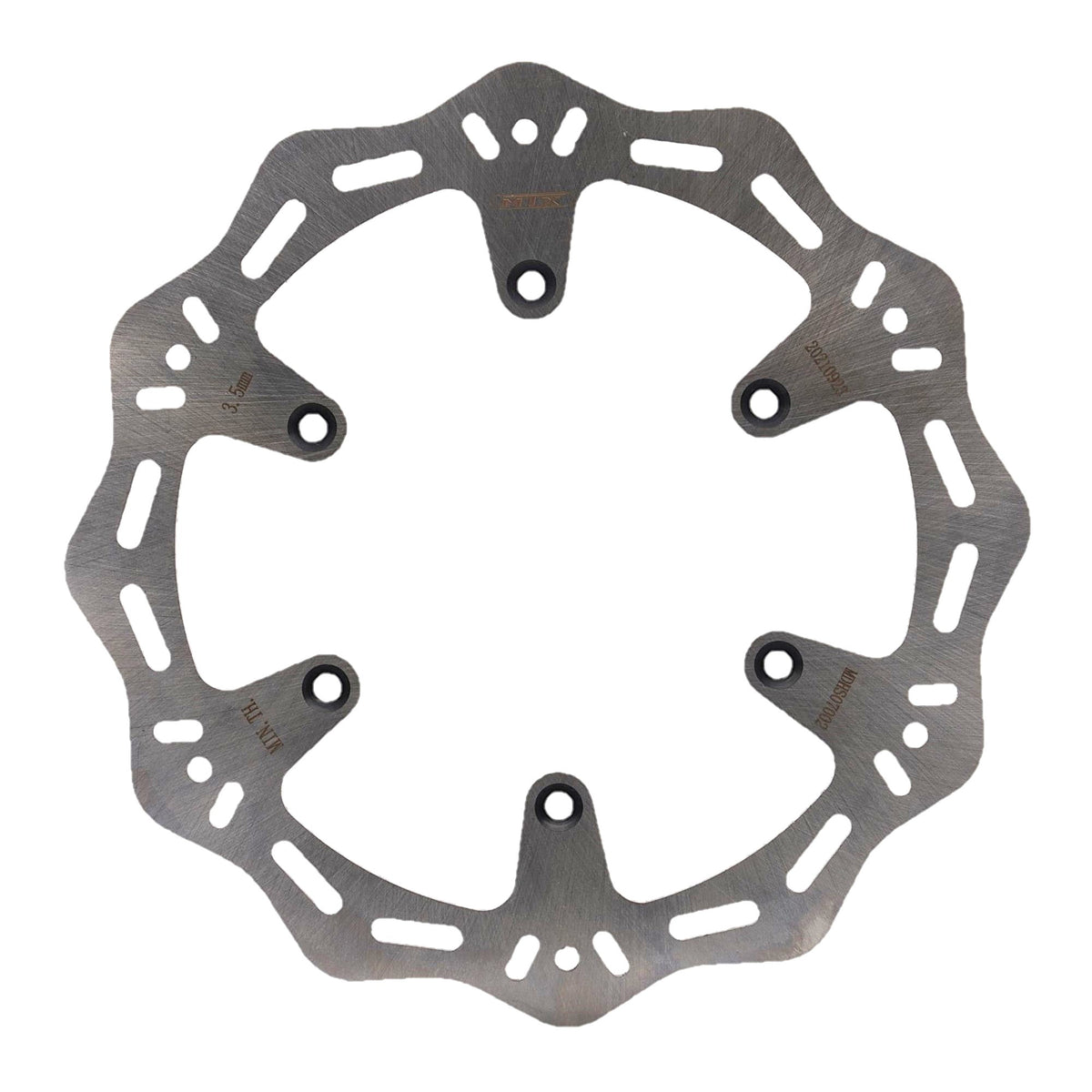 MTX Performance Brake Disc Rear Solid Wavy Yamaha MD6319 #07002