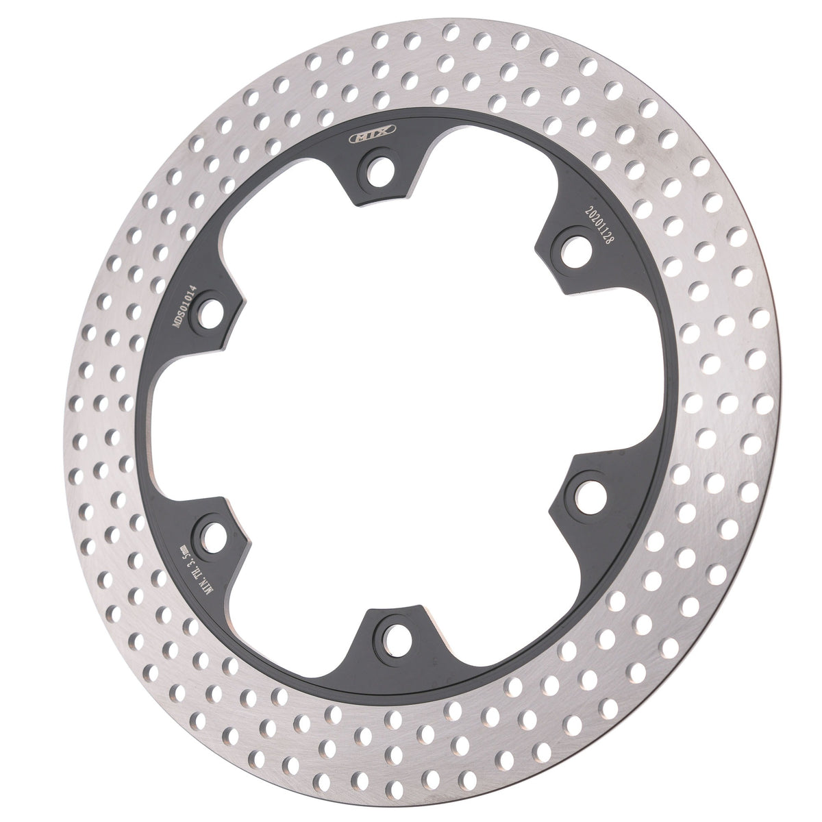 MTX Performance Brake Disc Front Solid Round Honda MD1001 #01014