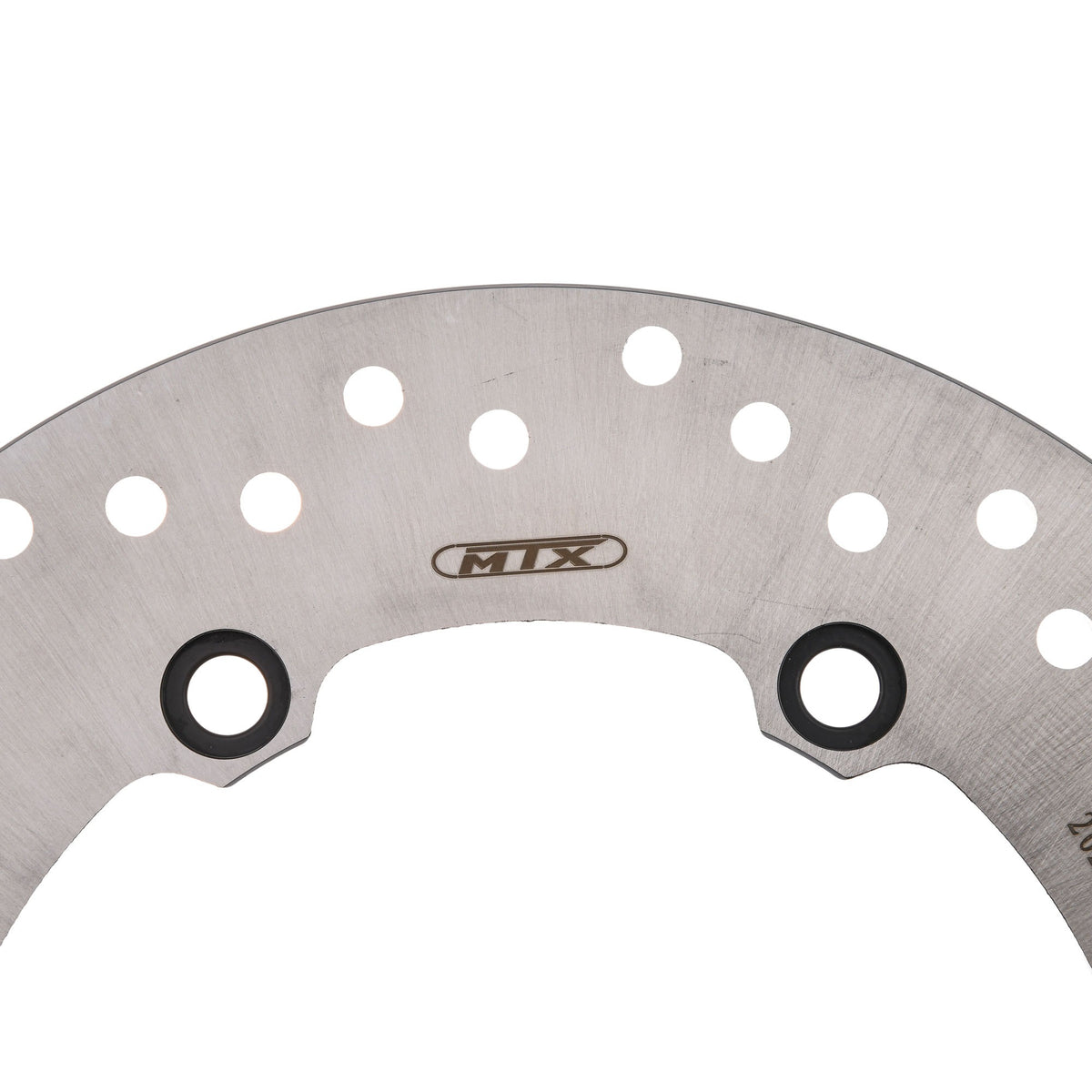 MTX Performance Brake Disc Rear Solid Round Honda MD1174 #01015