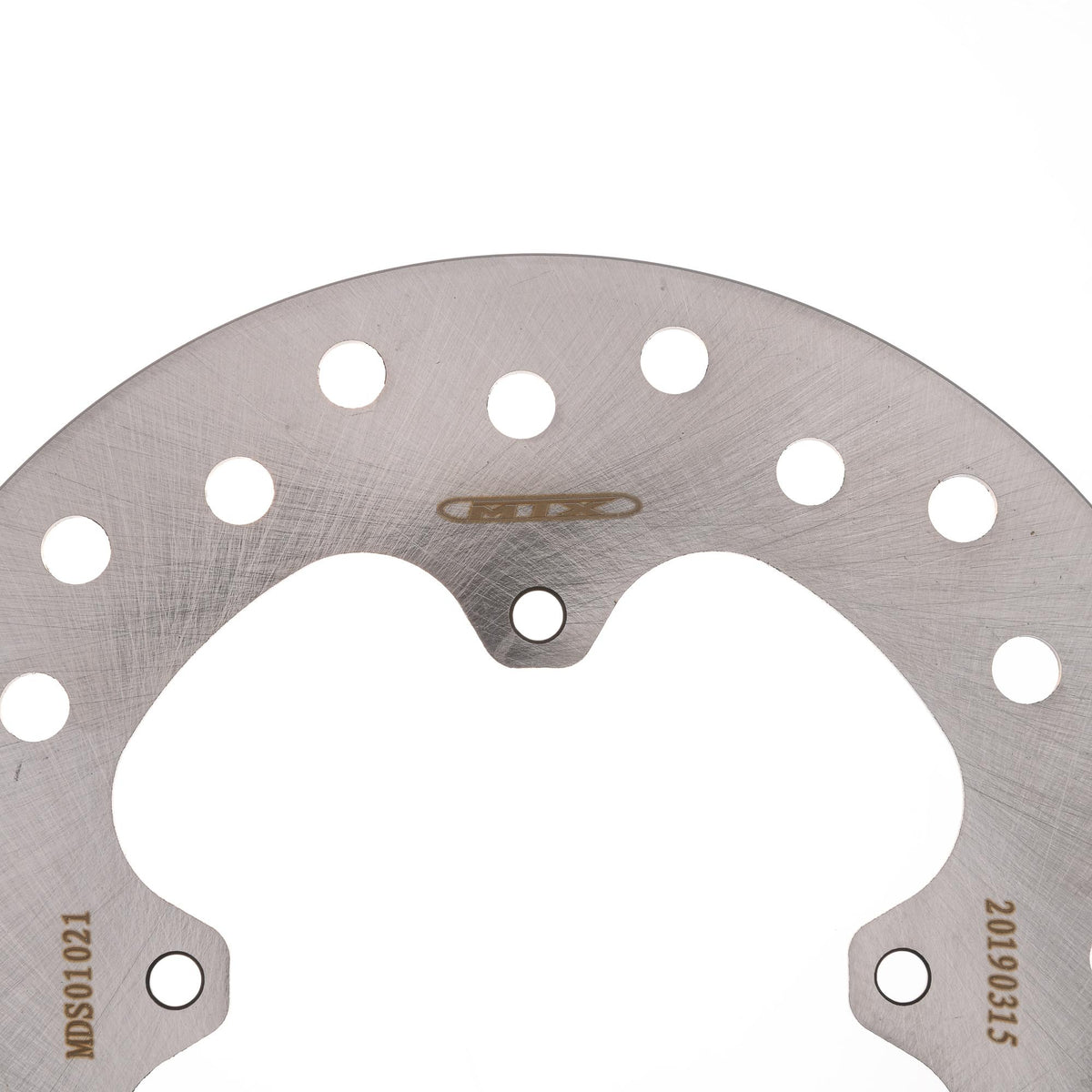 MTX Performance Brake Disc Rear Solid Round Honda MD6005 #01021