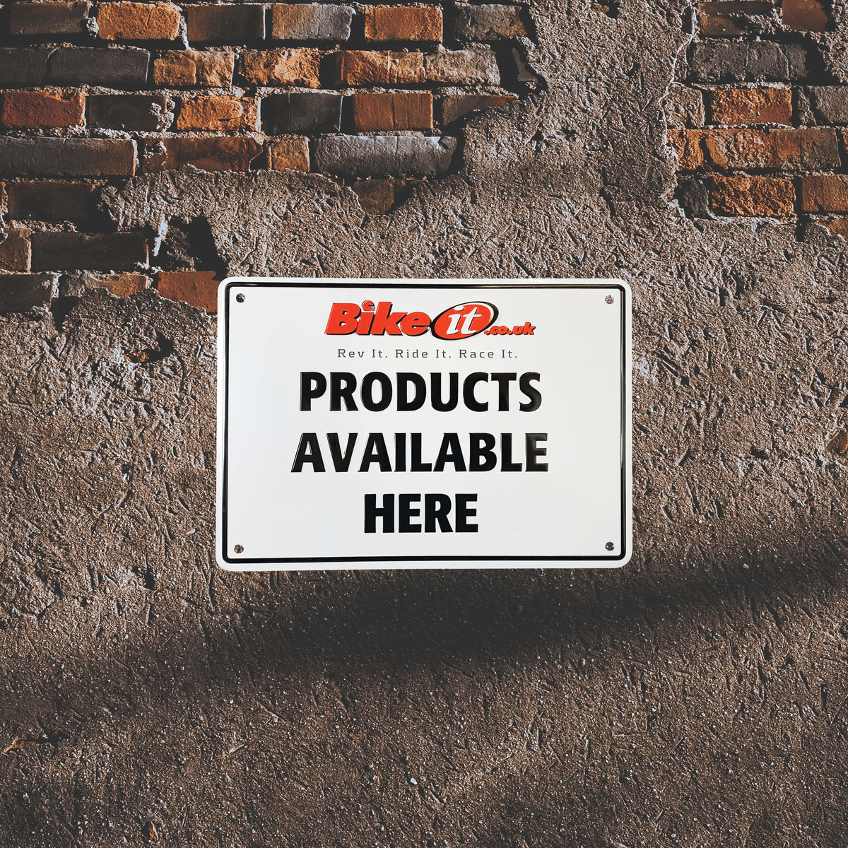 Bike It Aluminium Parking Sign - Bike It Products Available Here