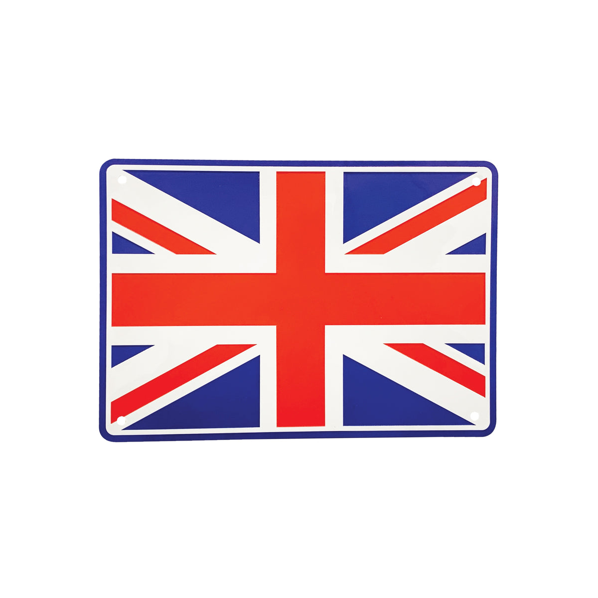 Bike It Aluminium Parking Sign - Union Jack