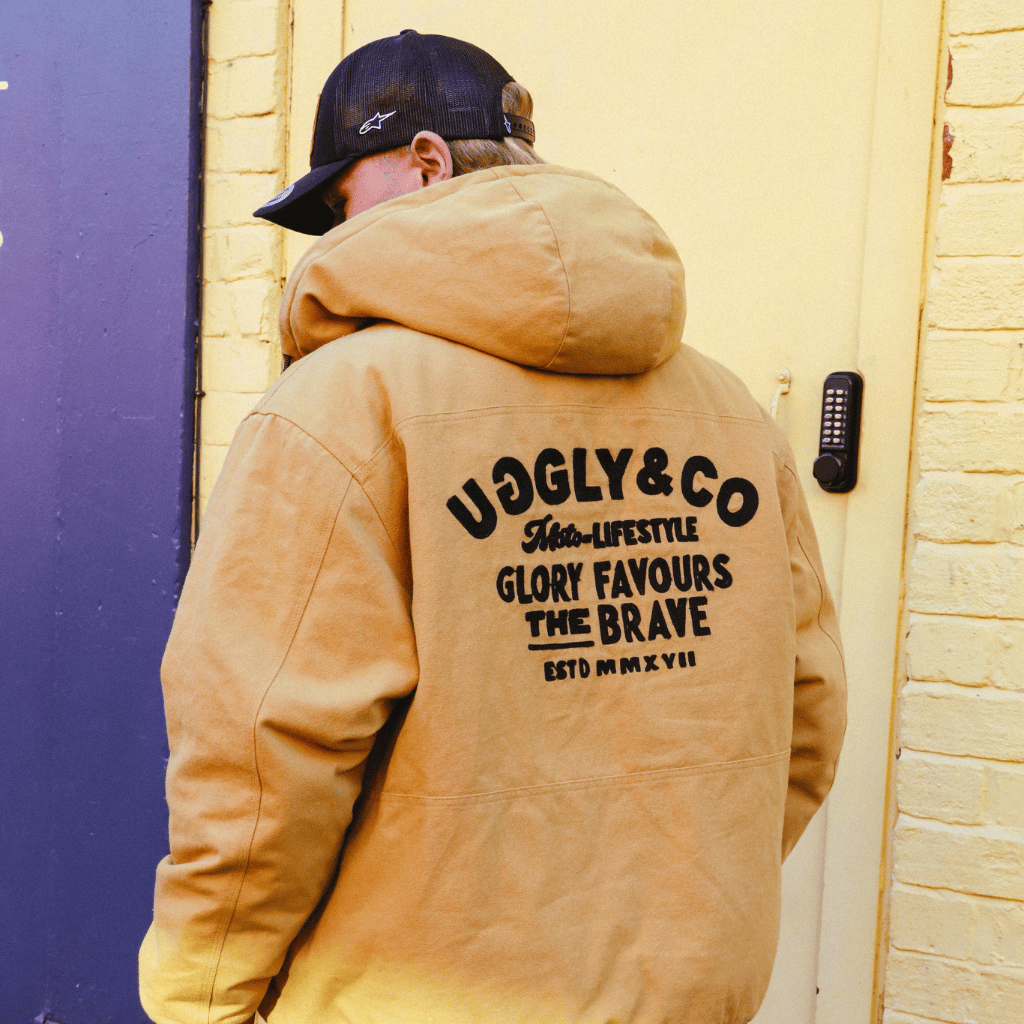 Brown U&C Chore Jacket by Uggly & Co