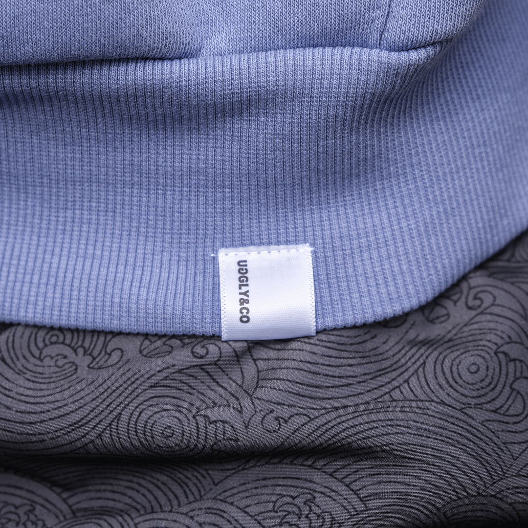 Purple Surf Diamond Hoodie by Uggly & Co