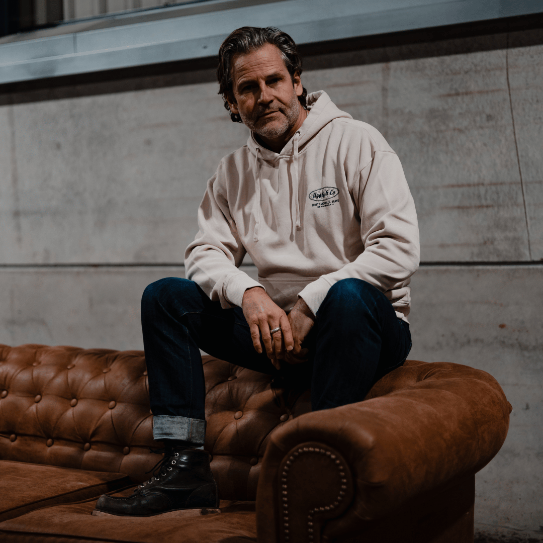 Dirty White No.1 Hoodie by Uggly & Co
