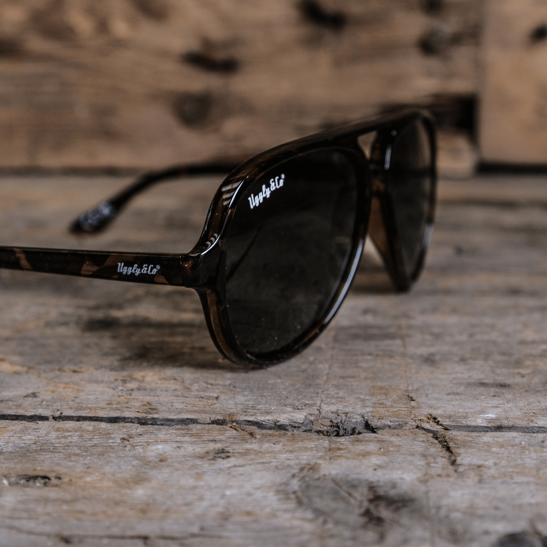 Tortoise Pilot Sunglasses by Uggly & Co