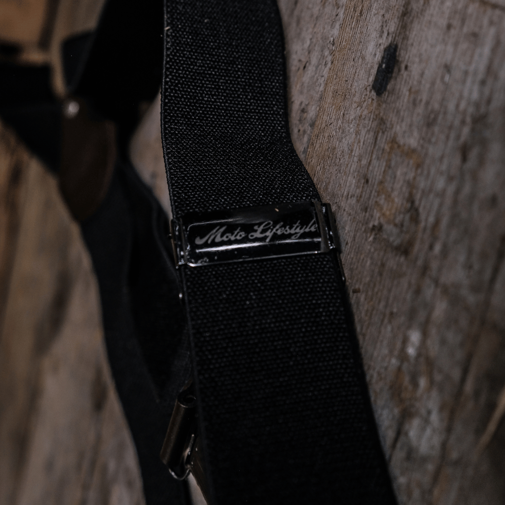 Black Utility Braces by Uggly & Co