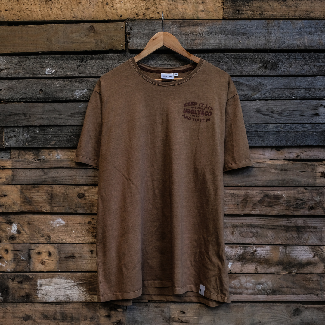 Malt Keep it Lit' Tee by Uggly & Co