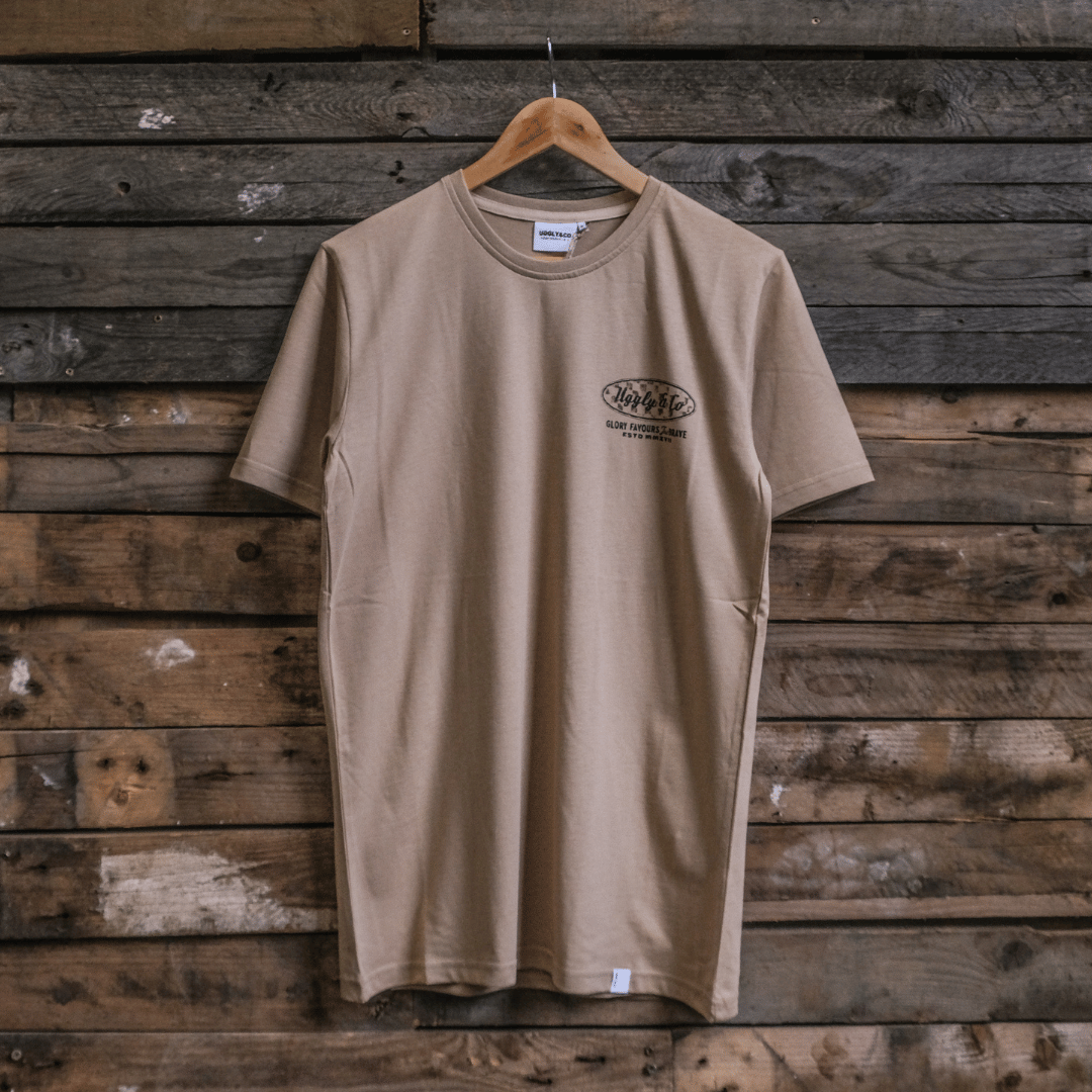 No.1 Brown Tee by Uggly & Co