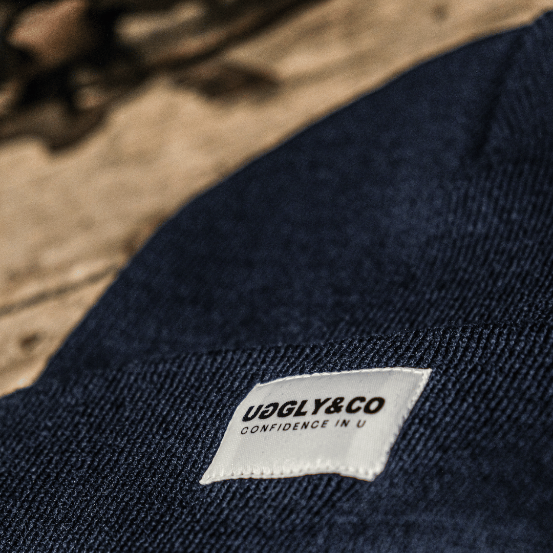 Navy Beanie by Uggly & Co