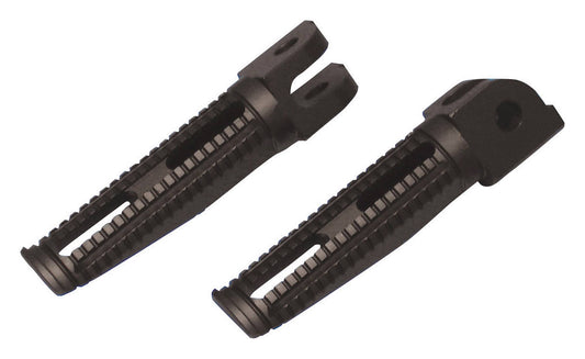 BikeTek Billet Aluminium Race Pegs Honda Pillion Black