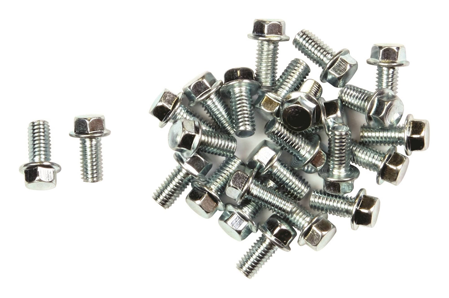 Bike It Carbon Steel Flange Head Bolts M6 x 16mm (25Pcs)