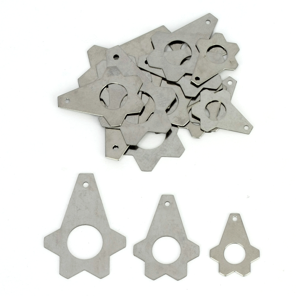 Bike It Safety Wire Washer Kit 6/8/10mm (6Pcs Each Size)