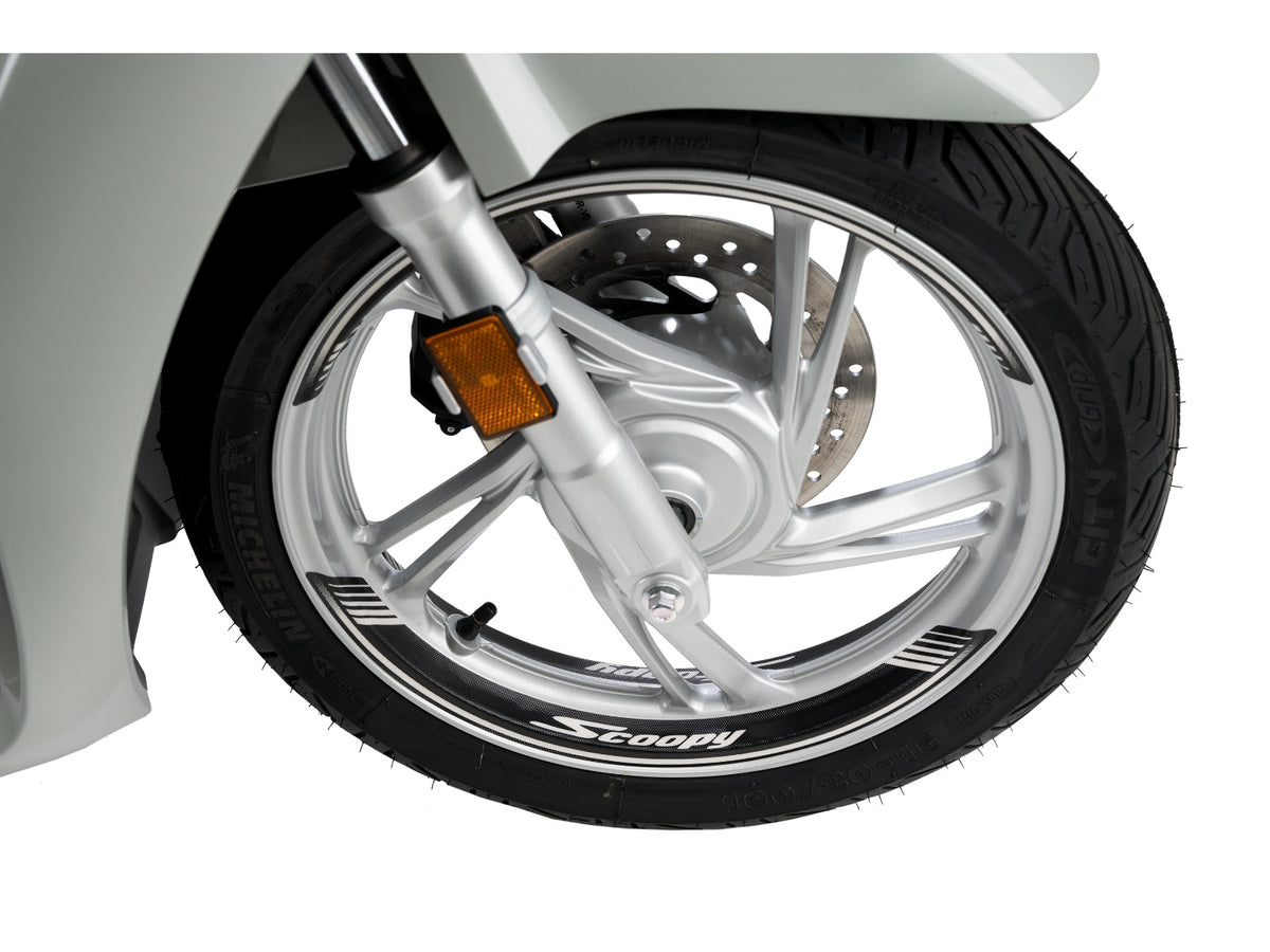 Wheel Rim Stickers - White