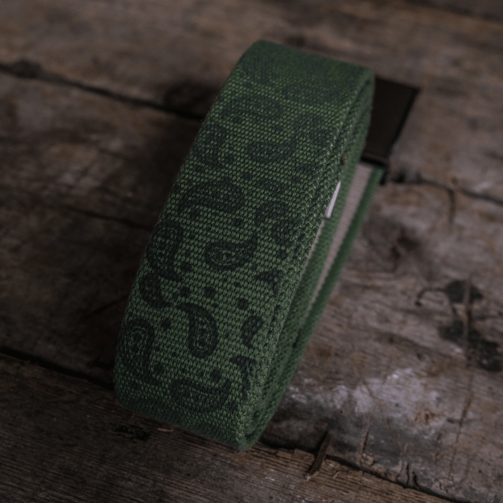 Green Canvas Utility Belt by Uggly & Co