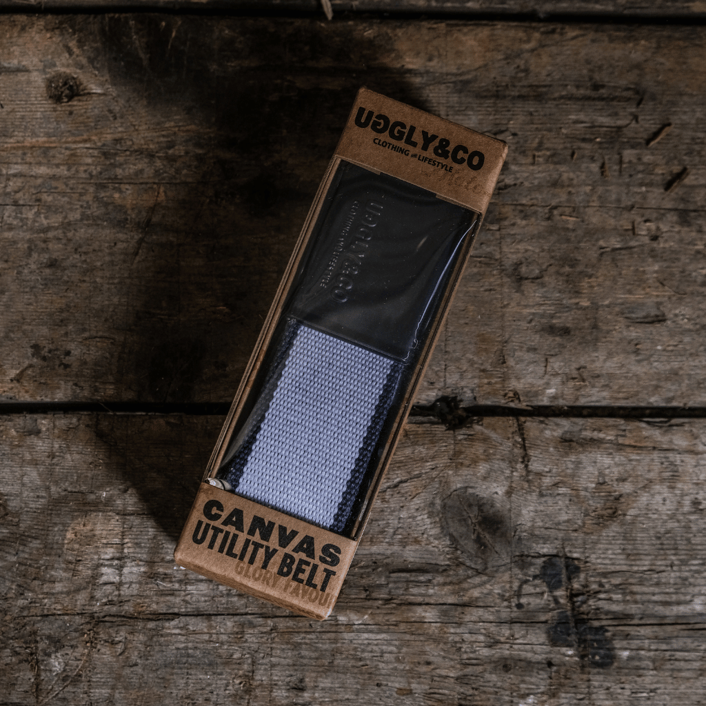 Blue Canvas Utility Belt by Uggly & Co