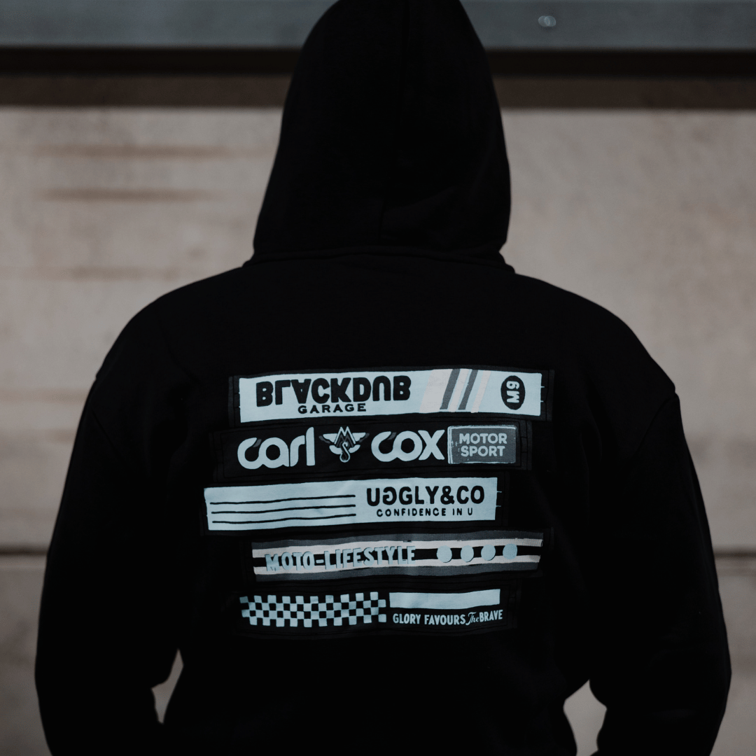 Tape Zip-Hoodie by Uggly & Co