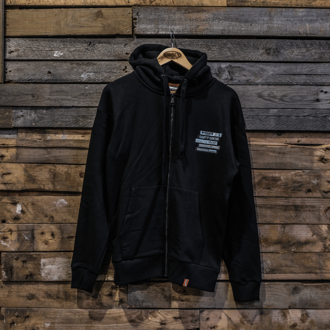 Tape Zip-Hoodie by Uggly & Co