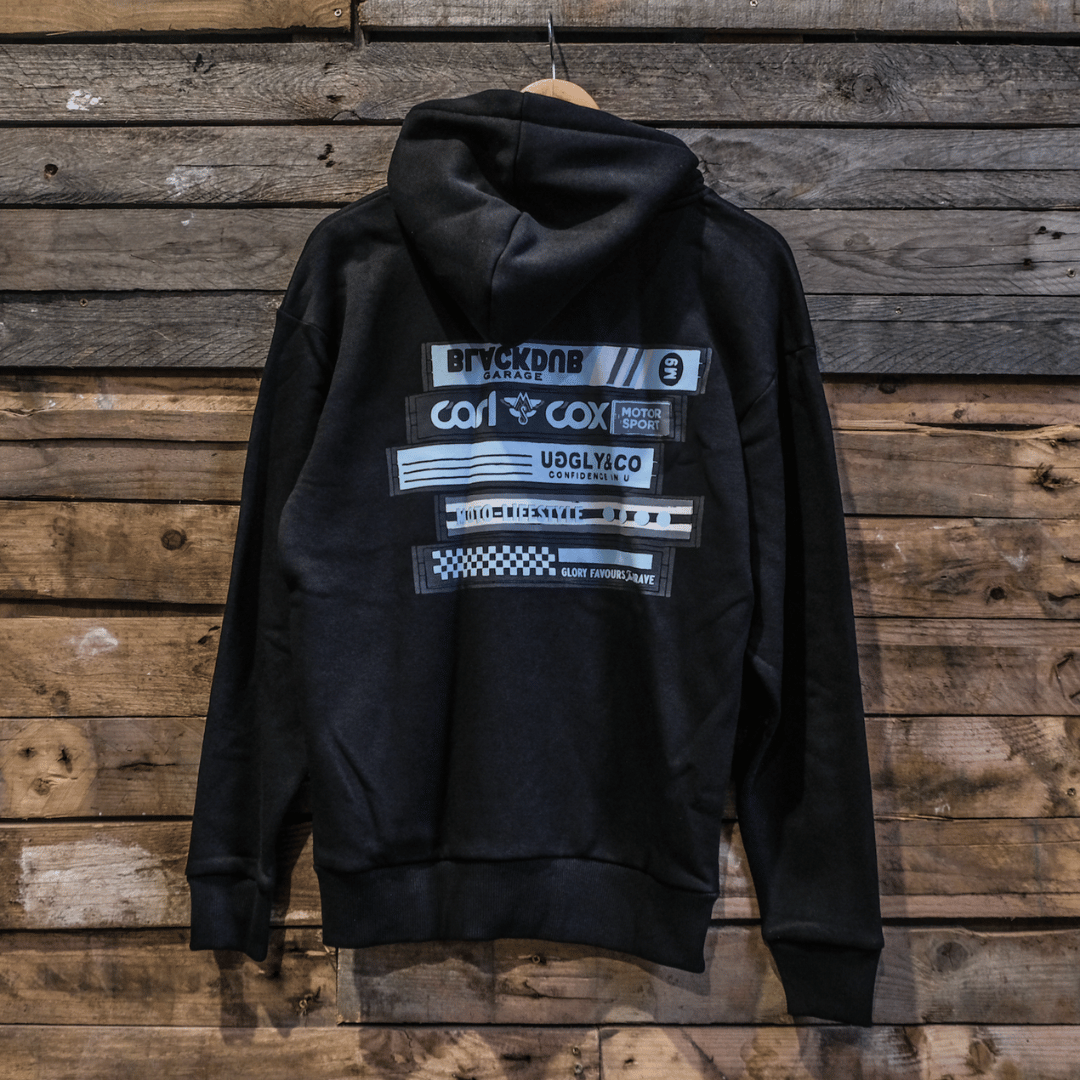Tape Zip-Hoodie by Uggly & Co