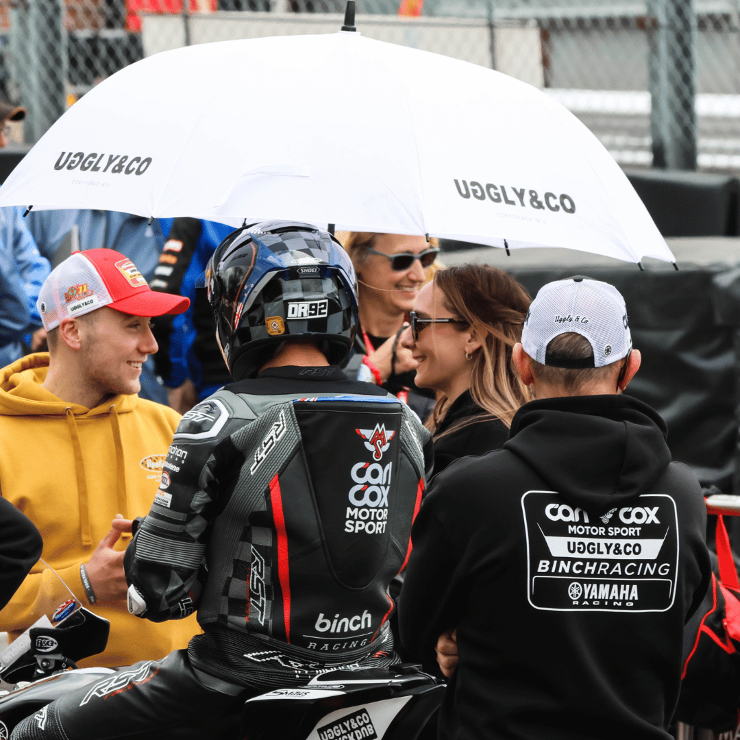 Carl Cox Motorsport Hoodie by Uggly & Co