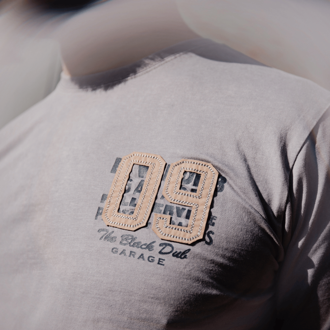 Grey Parts & Spares '09' Tee by Uggly & Co