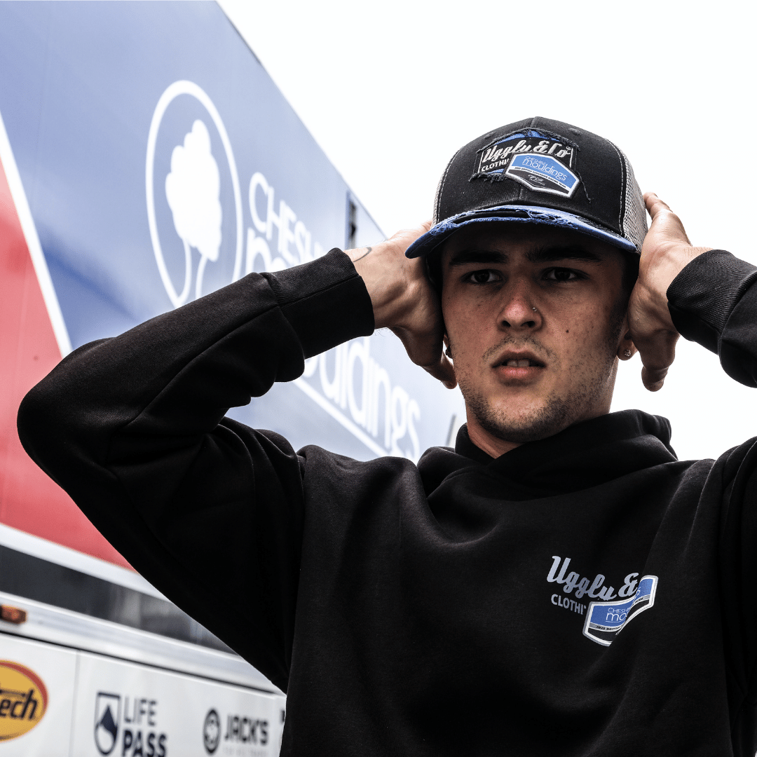 Cheshire Mouldings x TAS Racing Hoodie by Uggly & Co