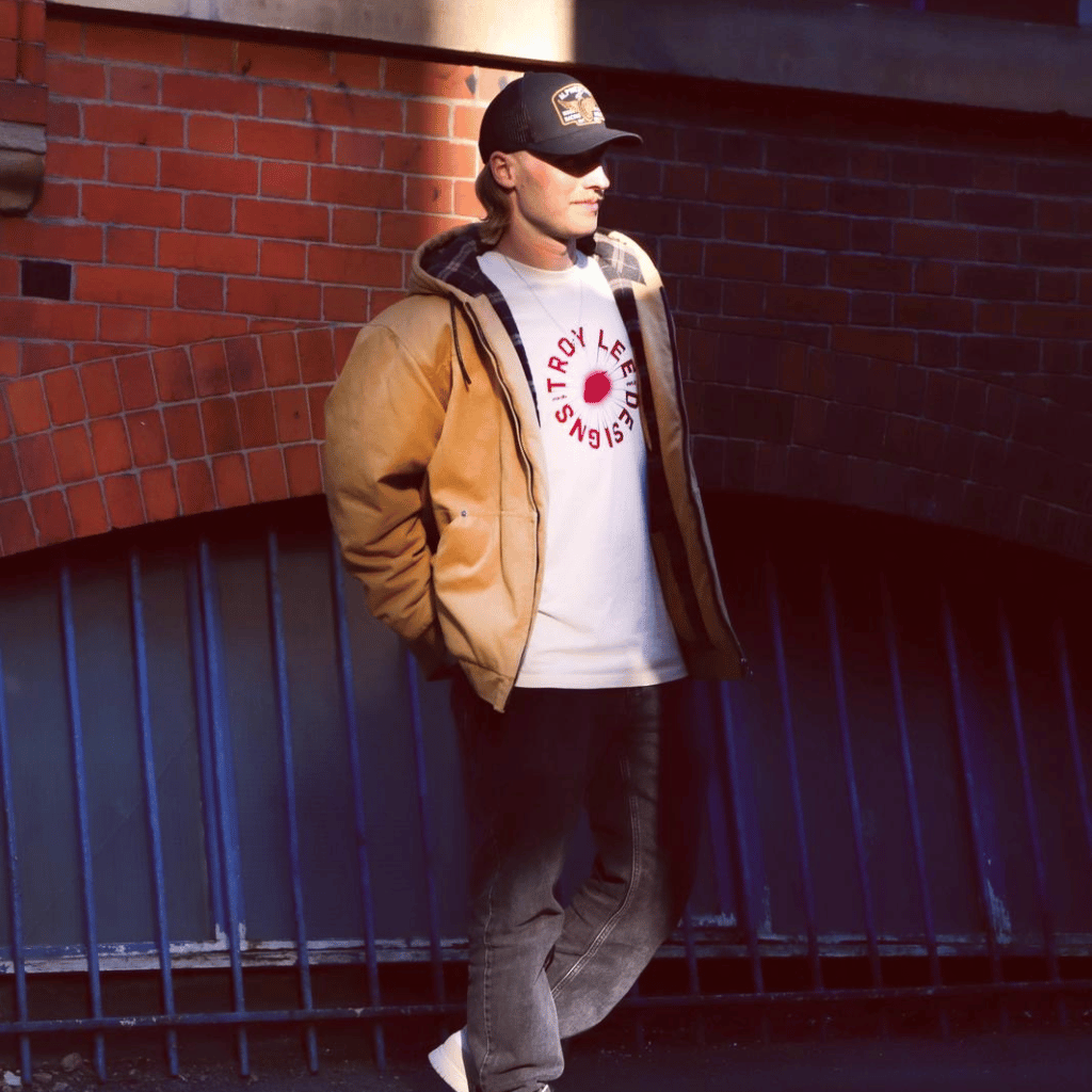 Brown U&C Chore Jacket by Uggly & Co