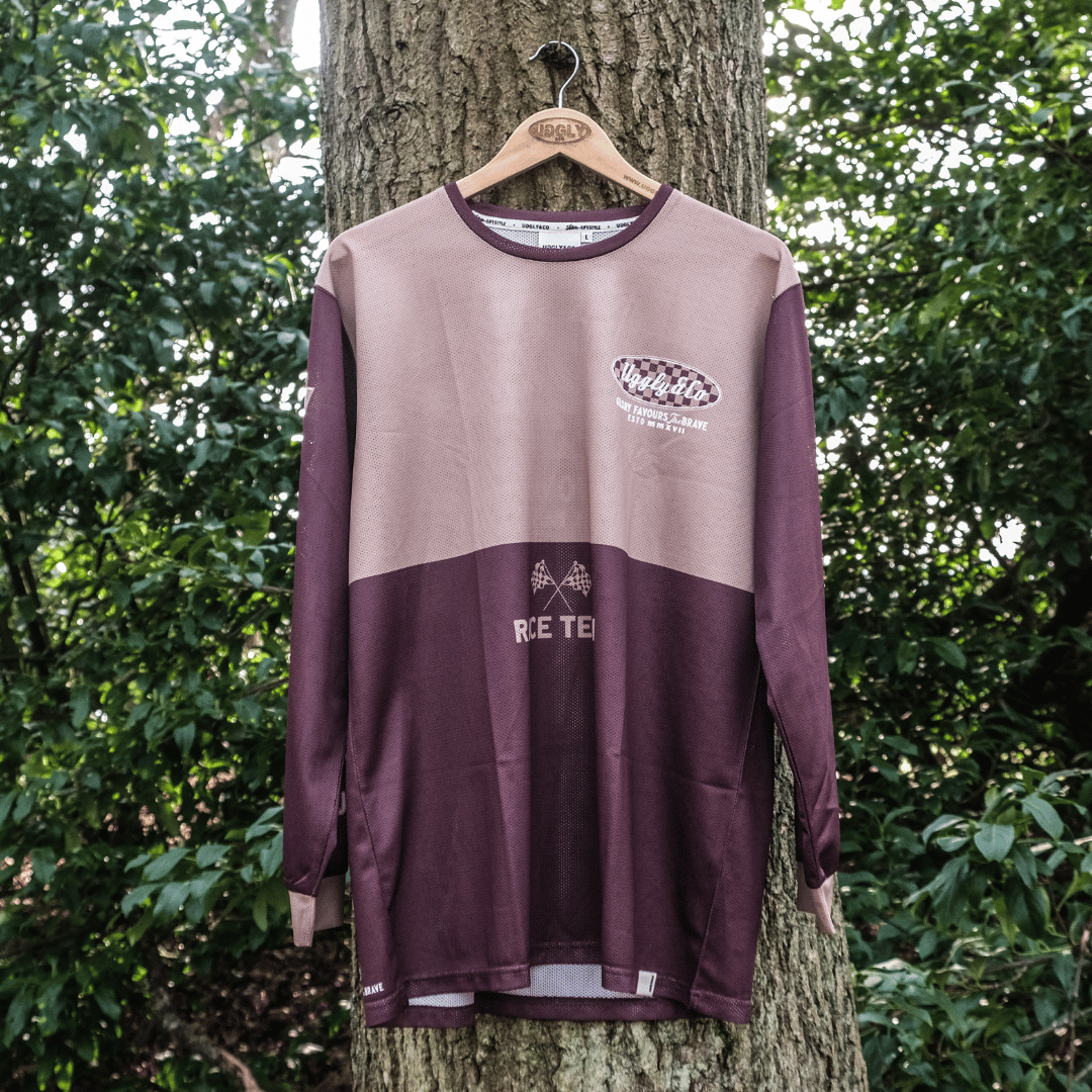 No.1 Brown Vintage Motocross Jersey by Uggly & Co